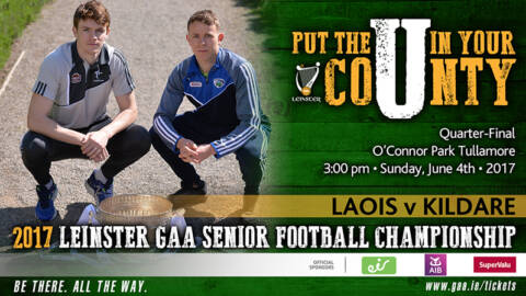 Laois And Kildare Fans To Pack O’Connor Park