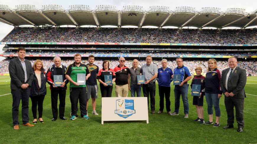 Another Set Of GAA Clubs In Leinster Receive ‘Club Bua’ Awards