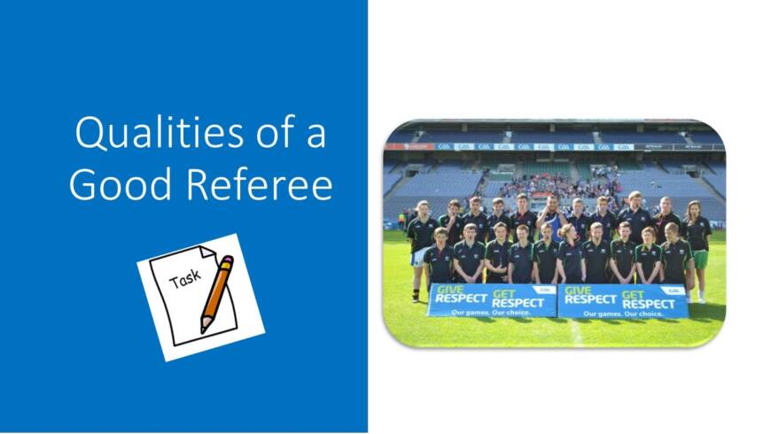 Leinster GAA Rolling Out Go Games Referees Courses