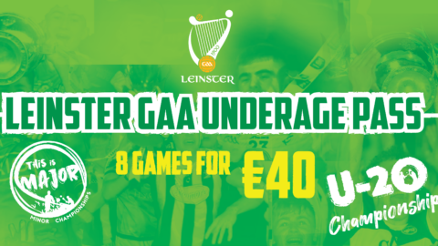 Leinster GAA Launch Underage Pass