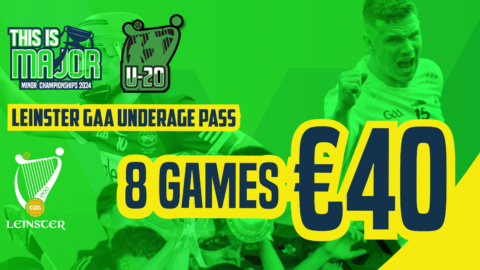 Leinster GAA Underage Pass Is Back