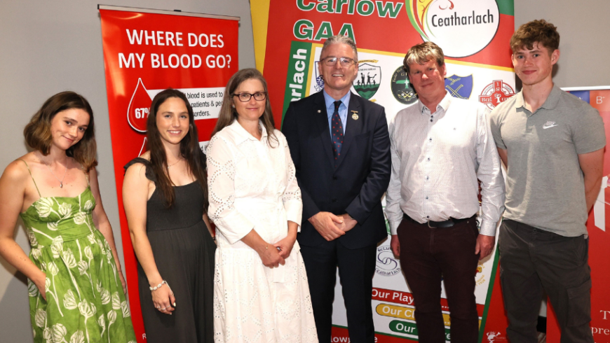 Carlow GAA Members Encouraged To Donate Blood