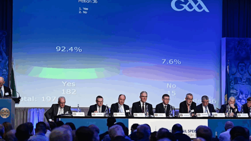 Motions of interest at GAA Special Congress 2025